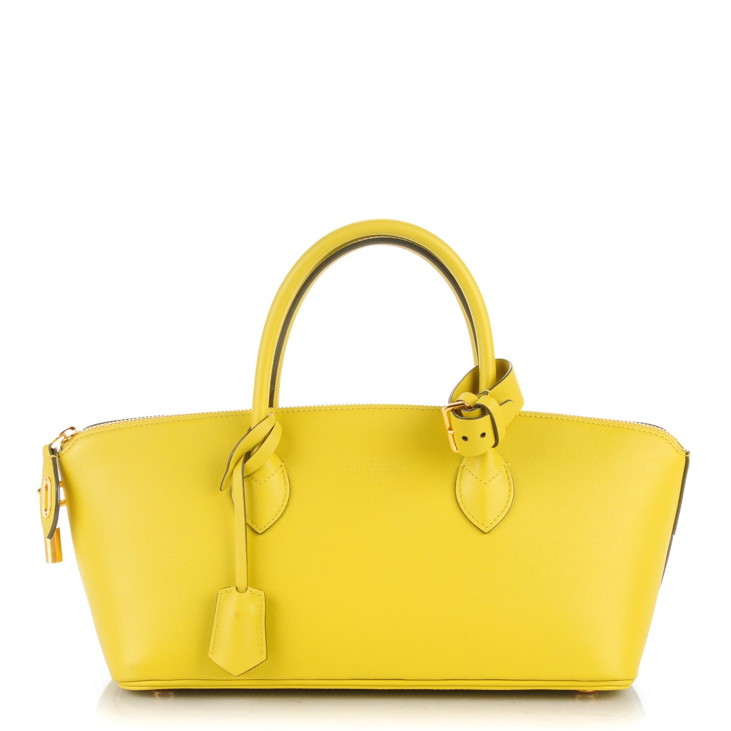 Louis Vuitton Chevre Frisson Triangle Yellow 1 of 7