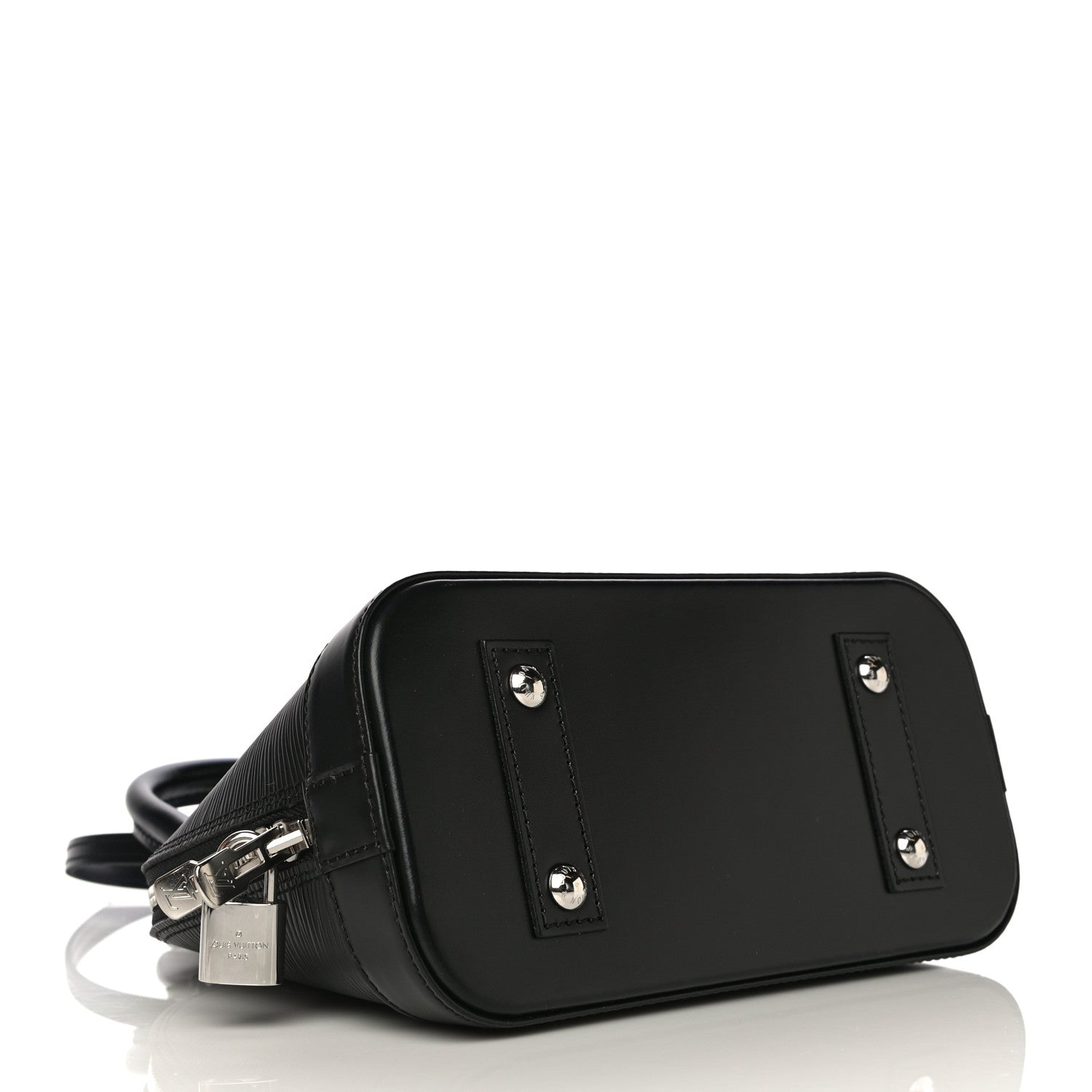 Louis Vuitton Epi Alma BB Black 4 of 12