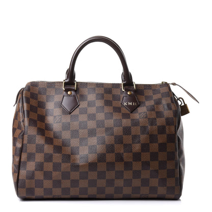 Louis Vuitton Damier Ebene Speedy 30 1 of 14