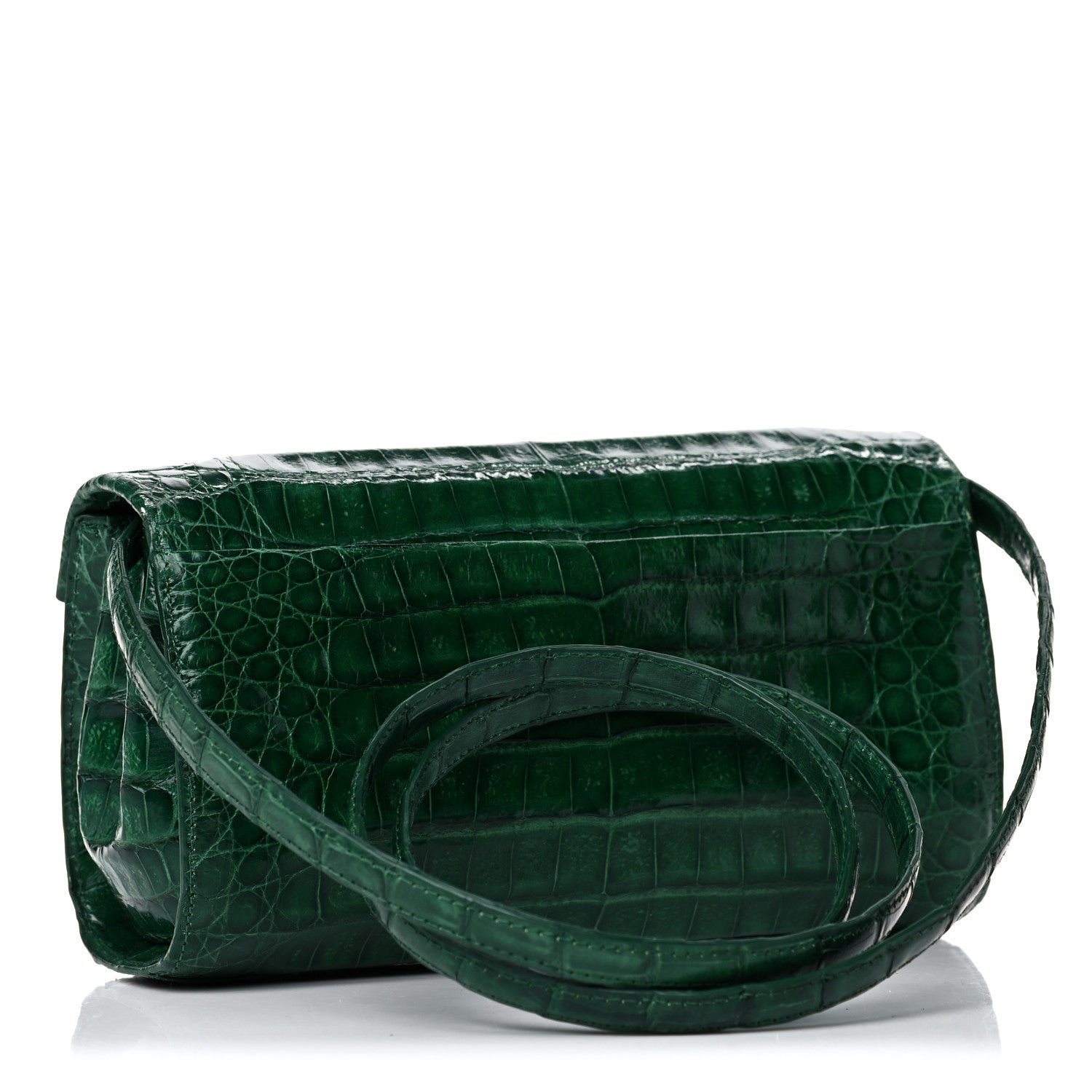 Nancy Gonzalez Crocodile Amour Clutch Green 3 of 16