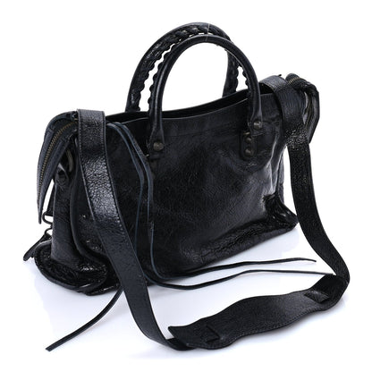 Balenciaga Agneau Arena Classic Hardware Small Le City Black 2 of 7