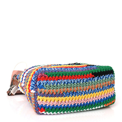 Miu Miu Fabric Crochet Pouch Multicolor 3 of 8