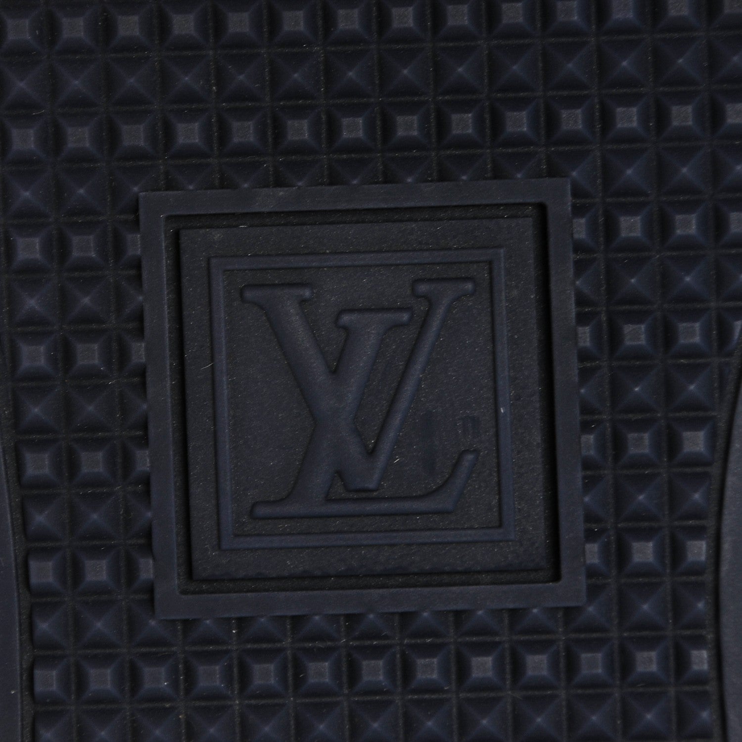 Louis Vuitton Patent Calfskin Frontrow Sneakers 37.5 Blue Nuit 6 of 7