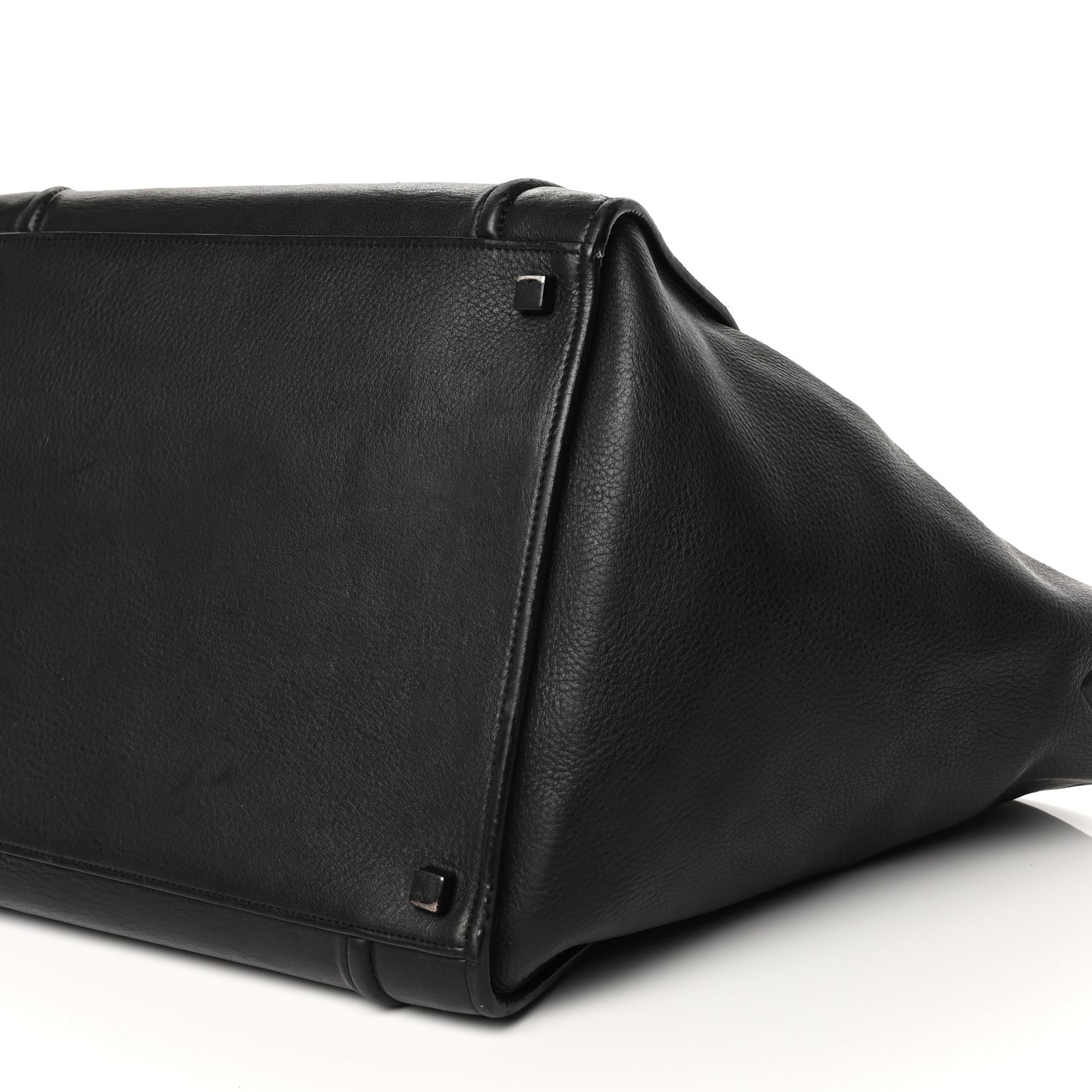 Celine Supple Calfskin Large Phantom Luggage Black 8 of 14