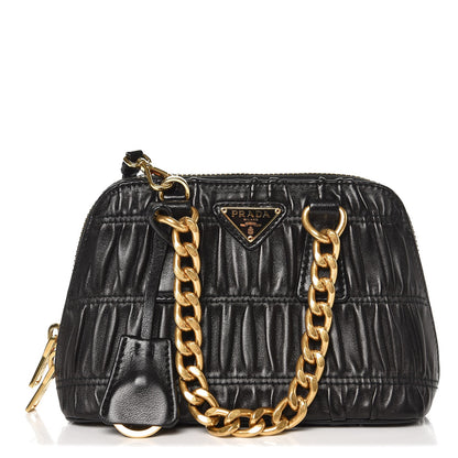 Prada Nappa Gaufre Mini Bag Nero Black 1 of 6