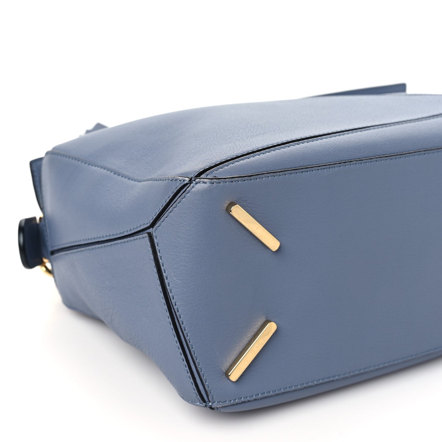 Calfskin Medium Puzzle Bag Blue