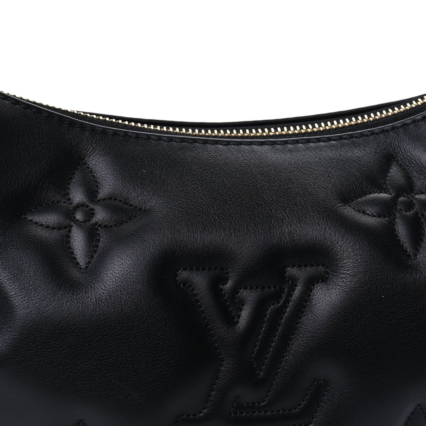 Calfskin Bubblegram Over The Moon Black