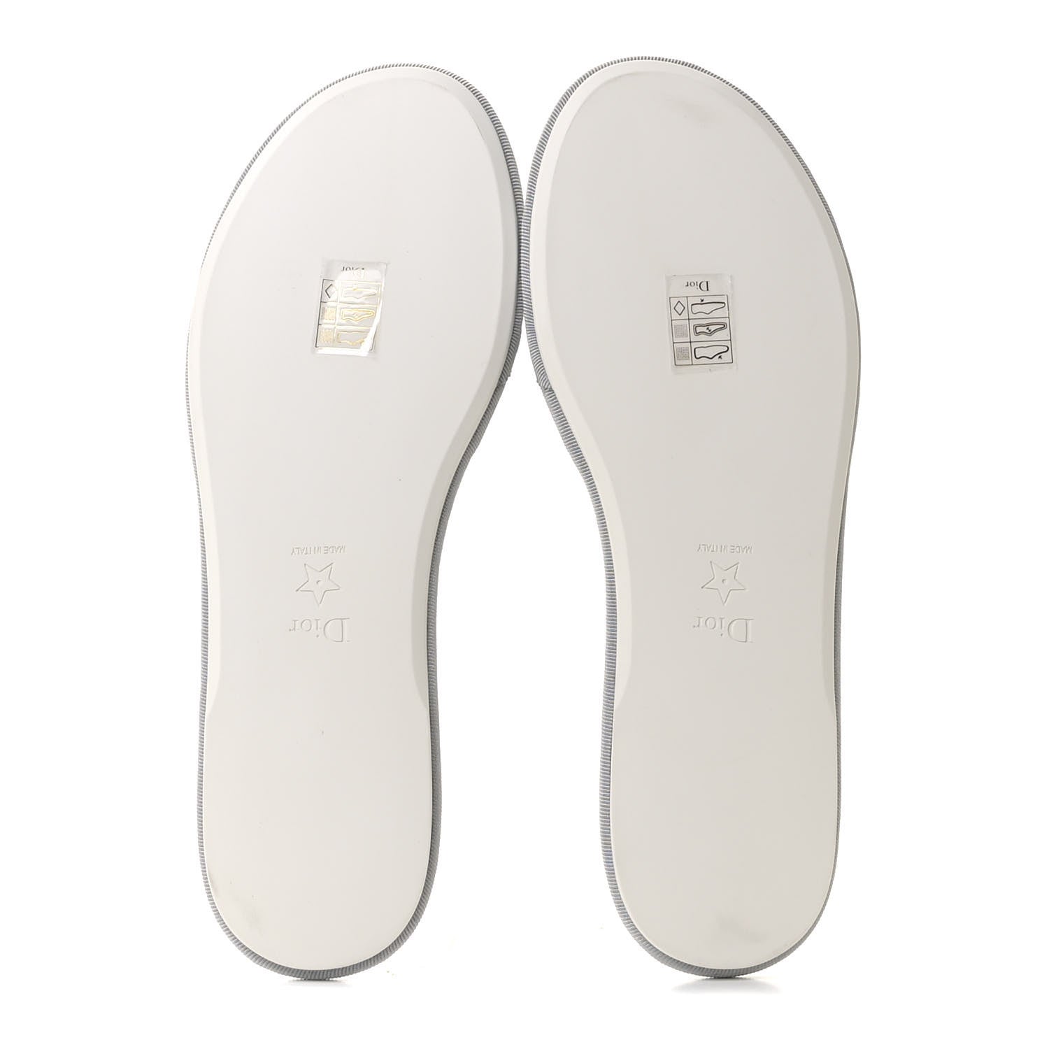 Christian Dior Velvet Oblique Chez Moi Sandal 41 Grey Stone 6 of 12