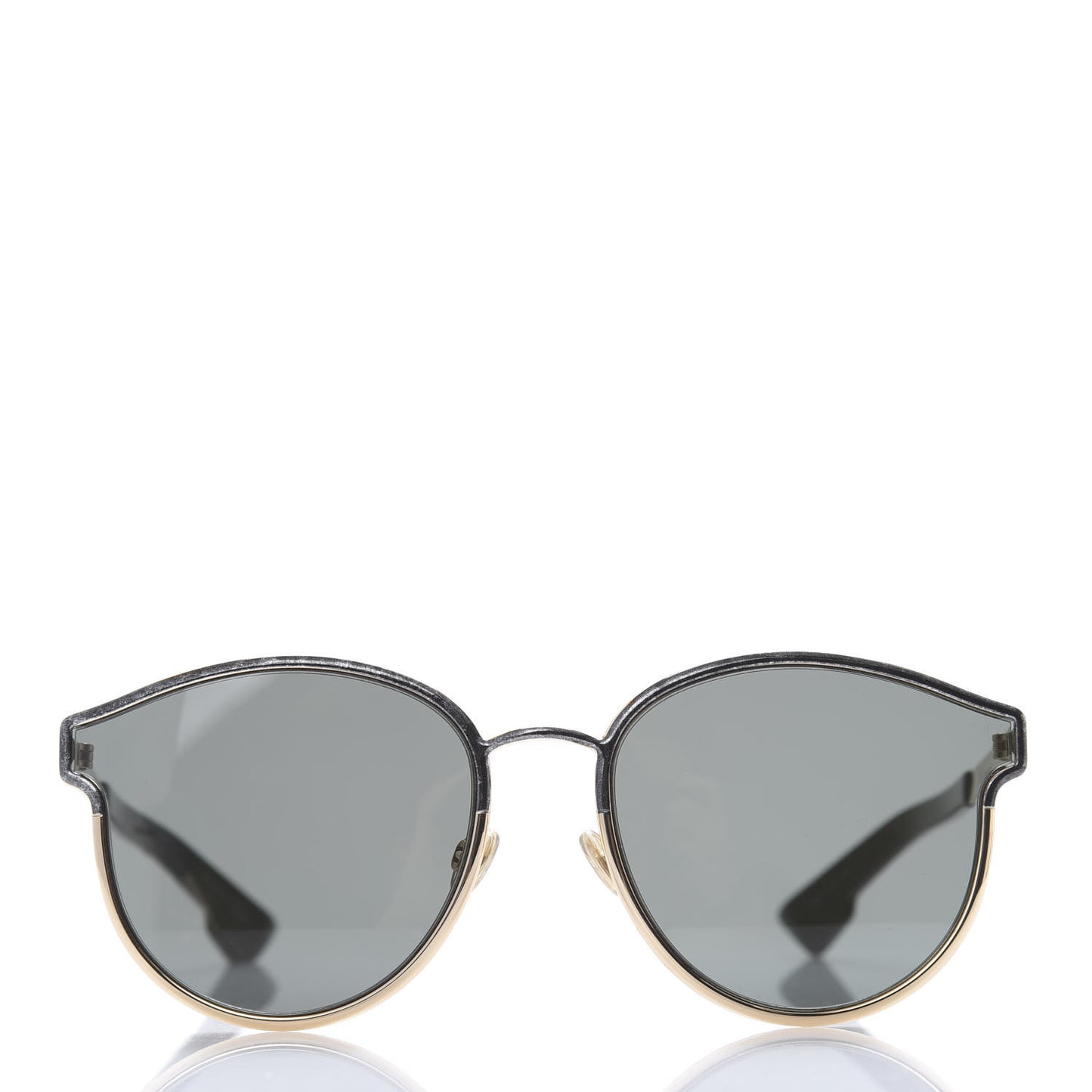 Marble Symmetric Sunglasses Gold