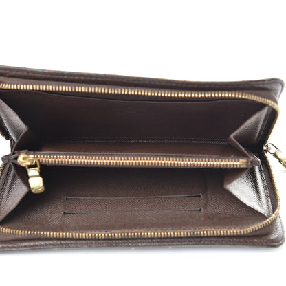 Louis Vuitton Damier Ebene Porte-Monnaie Zippy Wallet 5 of 16