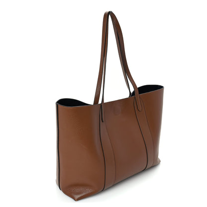 Mulberry Small Classic Grain Bayswater Tote Oak Oxford Blue 2 of 8