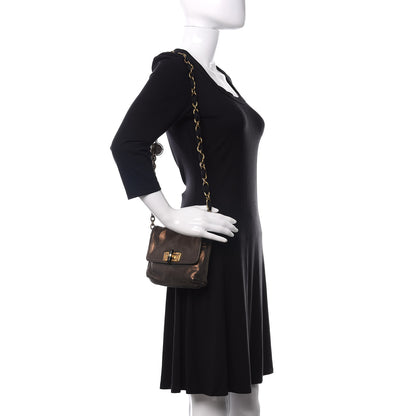 Lanvin Metallic Lambskin Mini Happy Pop Crossbody Bronze 2 of 9