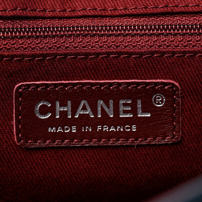 Chanel Caviar Large Half Moon Flap Navy 5 of 8