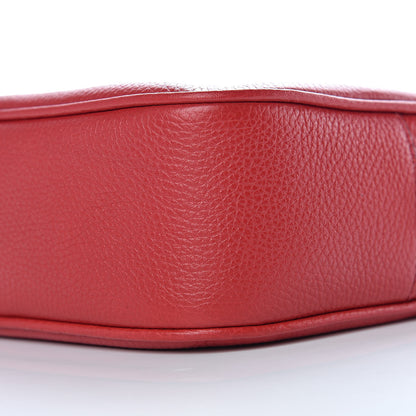 Gucci Pebbled Calfskin Small Soho Disco Bag Tabasco Red 10 of 10