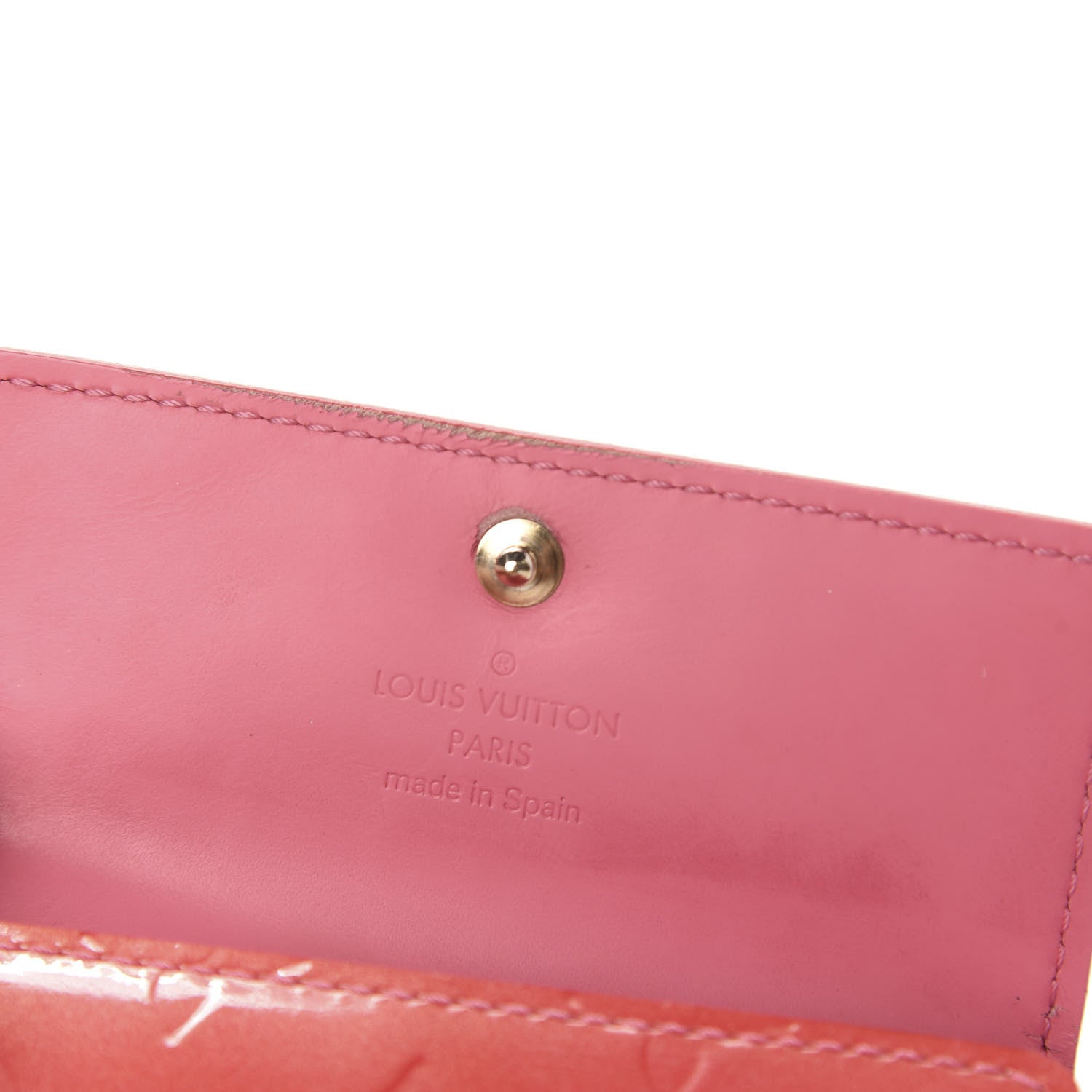 Louis Vuitton Vernis Multicles 4 Key Holder Framboise 9 of 10