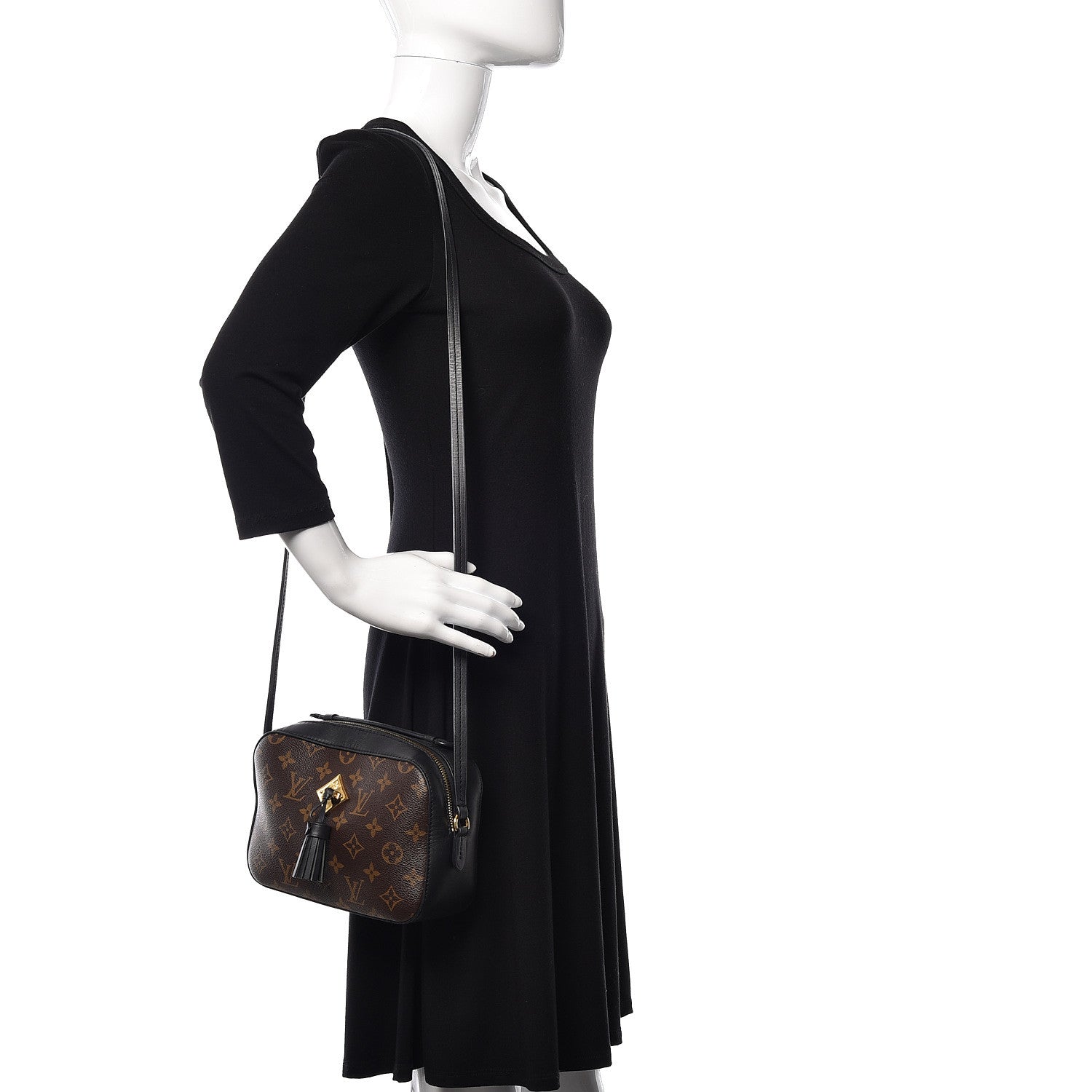 Louis Vuitton Monogram Saintonge Black 2 of 16