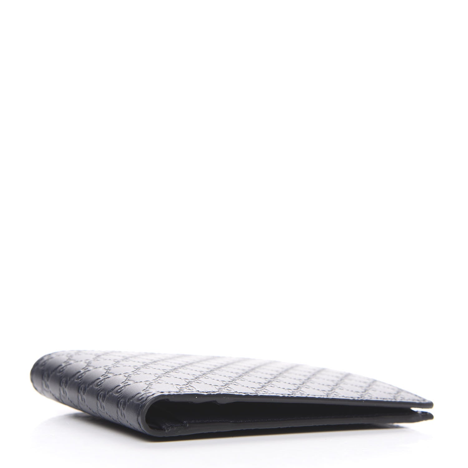 Gucci Microguccissima Bi-Fold Wallet Navy Blue 5 of 14