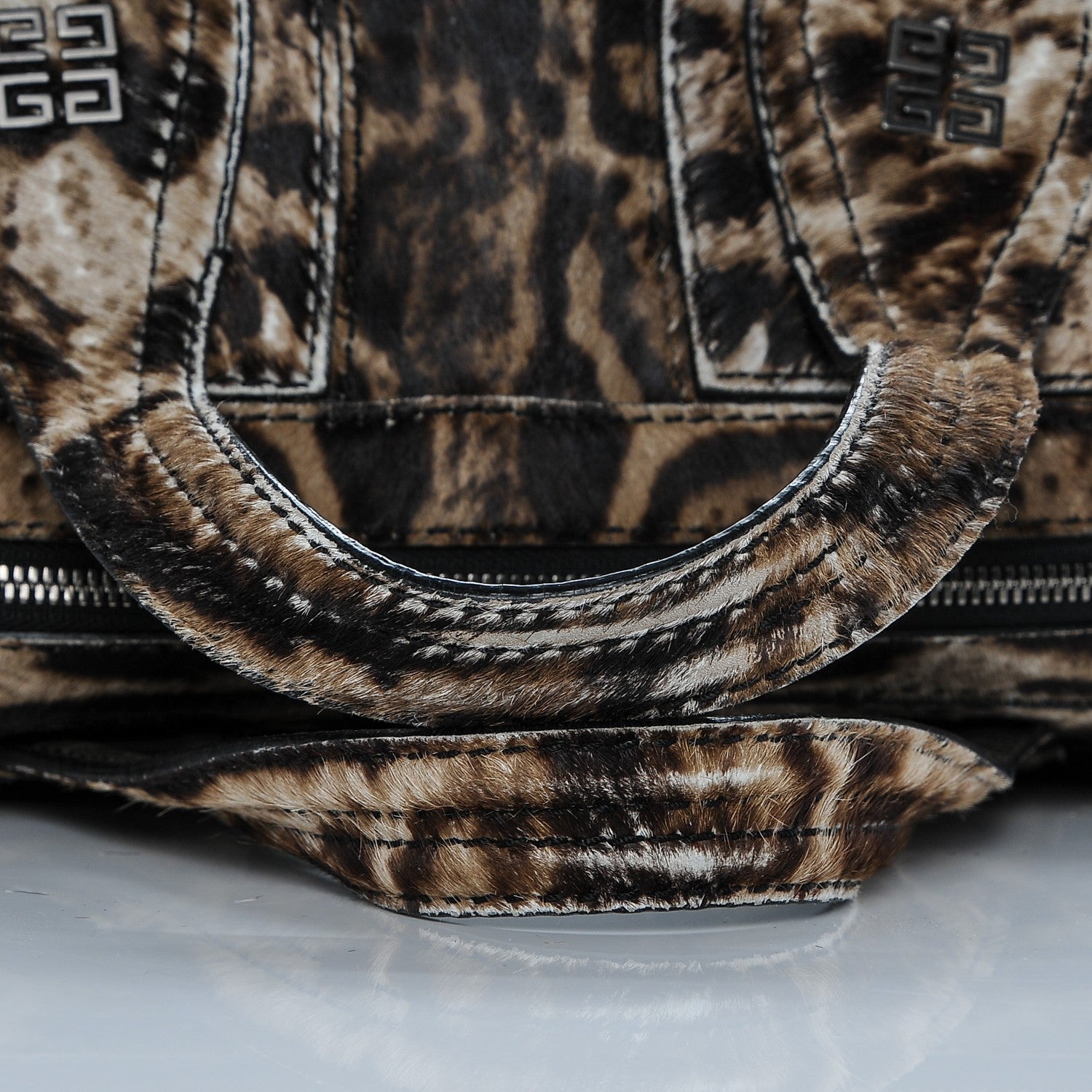 Givenchy Calf Hair Leopard Print Medium Nightingale 6 of 8