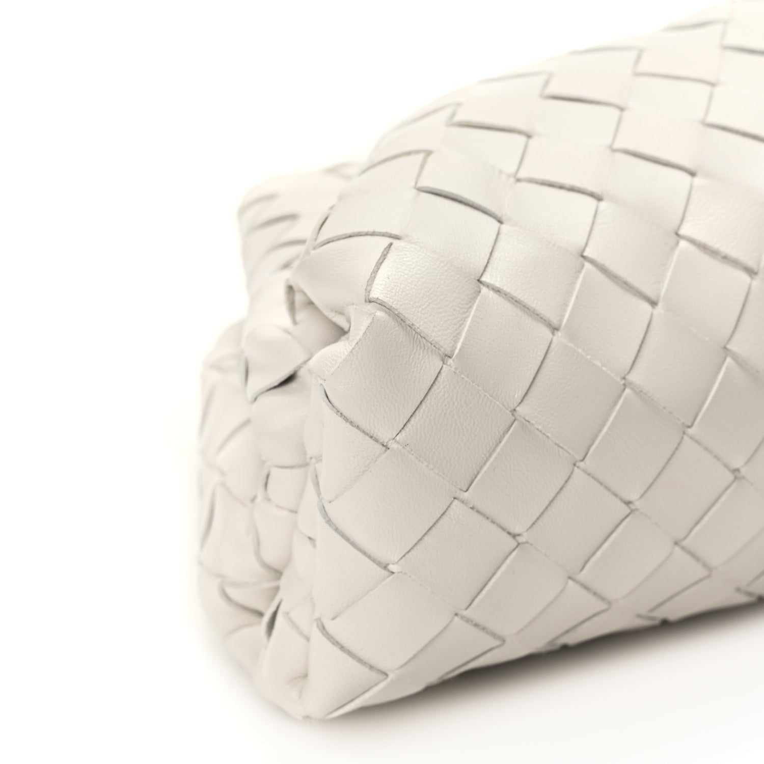 Bottega Veneta Nappa Intrecciato Teen Pouch Plaster 9 of 10