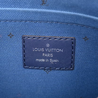 Louis Vuitton Monogram Escale Neverfull MM GM Pochette Blue 6 of 7
