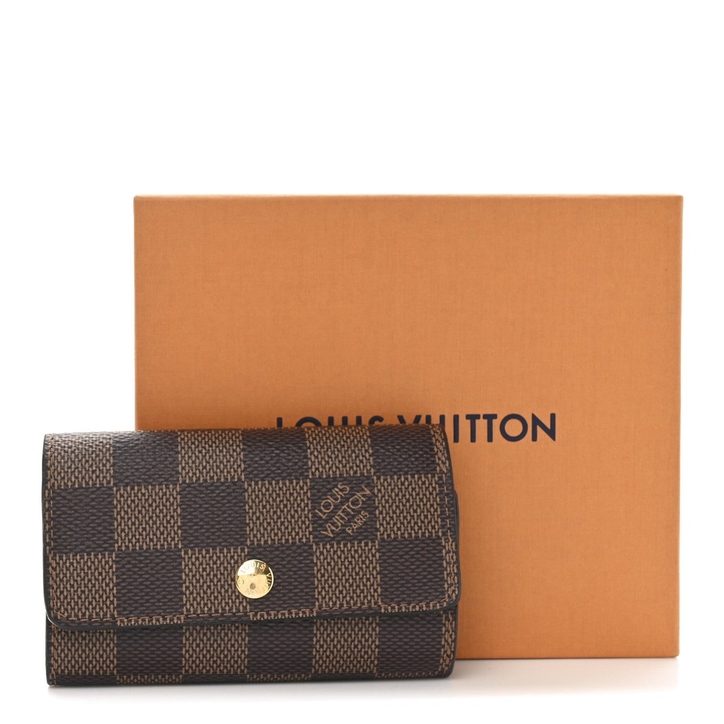 Damier Ebene Multicles 6 Key Holder