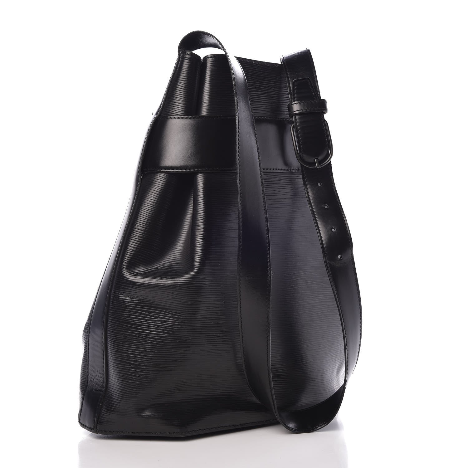 Louis Vuitton Epi Sac D'Epaule Black 3 of 11