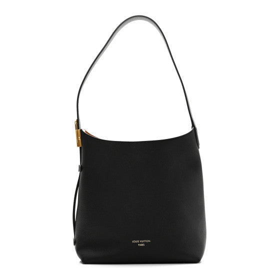 Louis Vuitton Grained Calfskin Low Key Hobo PM Black 1 of 1