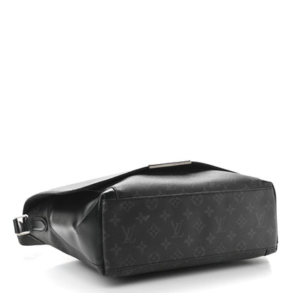 Louis Vuitton Monogram Eclipse Explorer MM Black 4 of 13