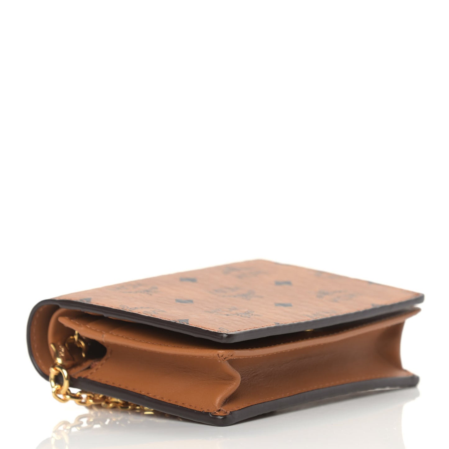 Visetos Original Mini Chain Wallet Cognac