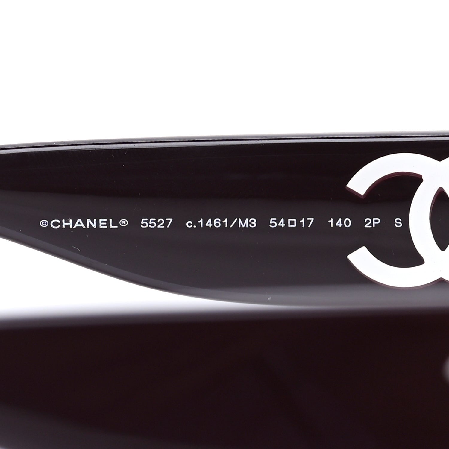 Chanel Acetate Cat Eye Sunglasses 5527 Purple 5 of 7