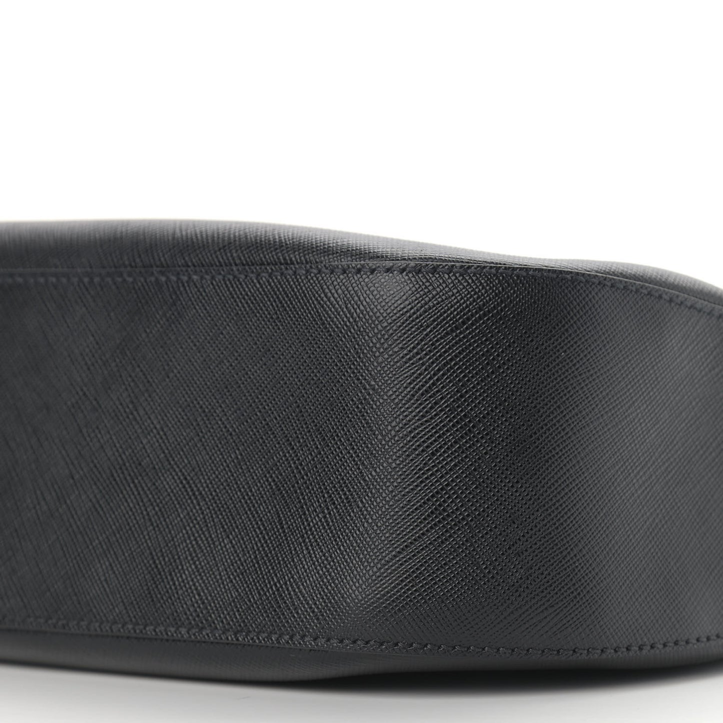 Saffiano Lux Shoulder Bag Black