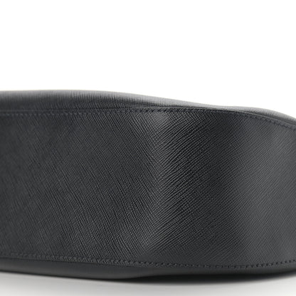 Prada Saffiano Lux Shoulder Bag Black 9 of 9