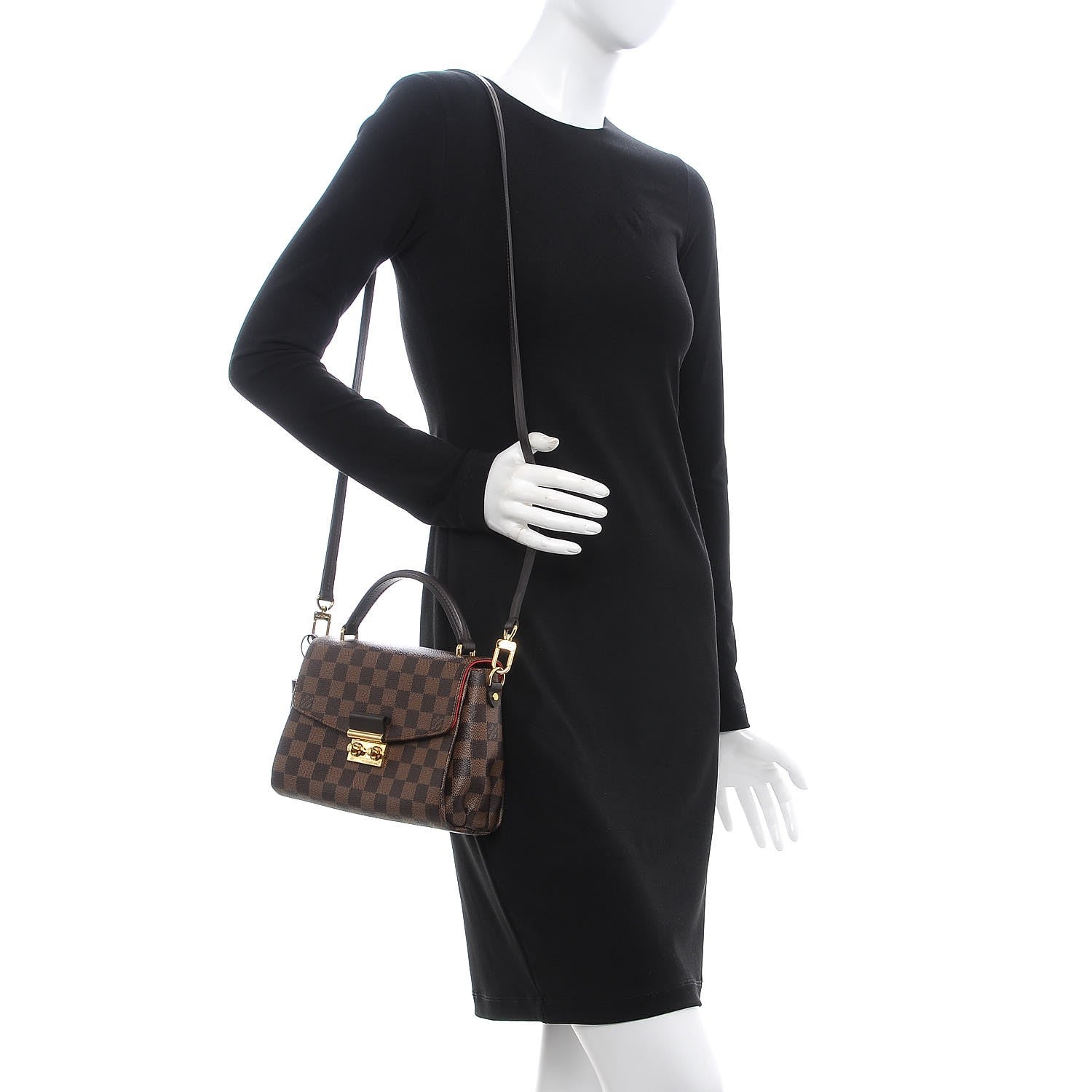 Louis Vuitton Damier Ebene Croisette 2 of 8