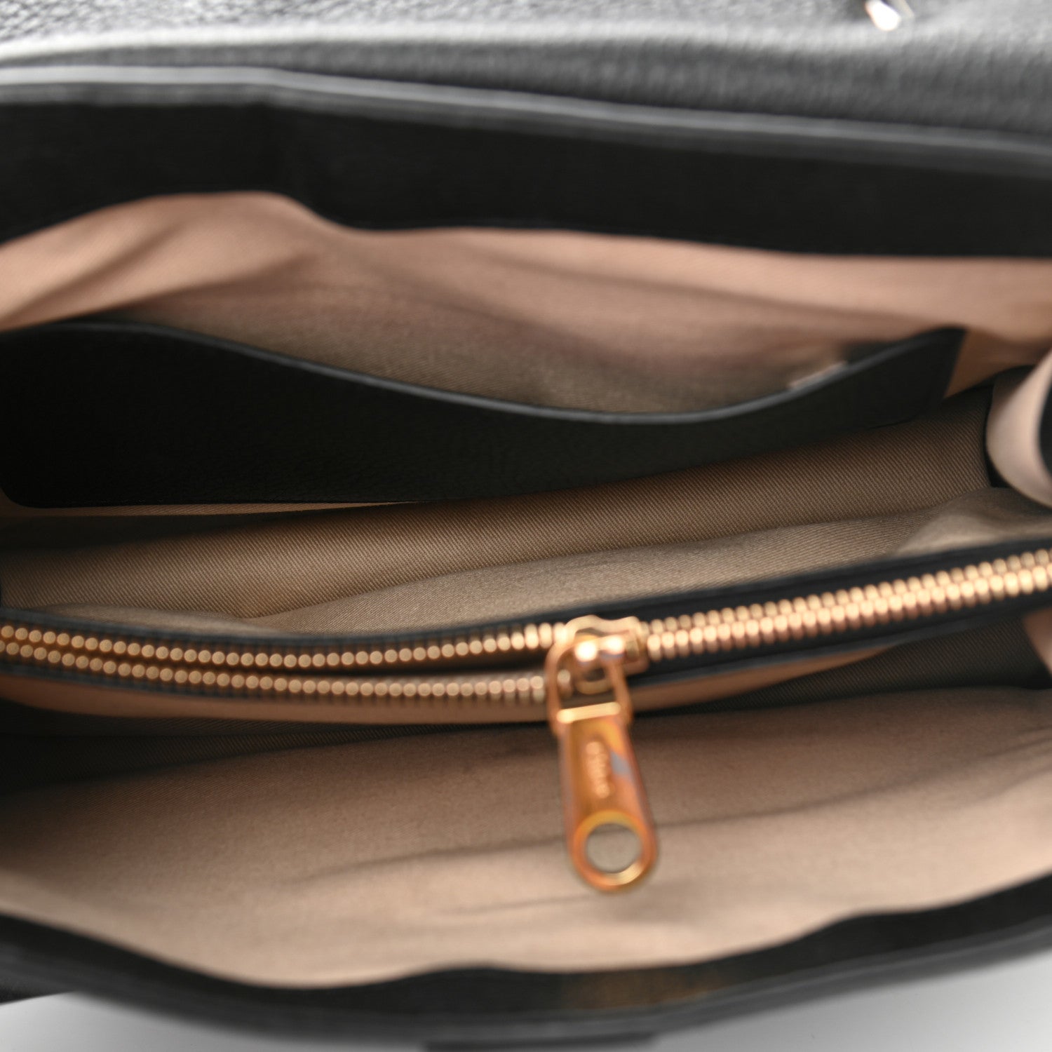 Chloe Grained Calfskin Medium Aby Day Shoulder Bag Black 5 of 10