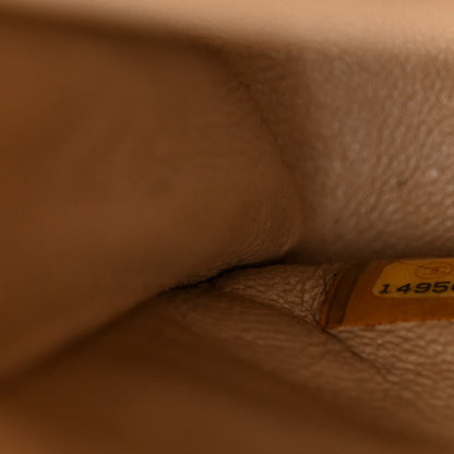 Chanel Tweed Quilted Medium Double Flap Beige Multicolor 7 of 13