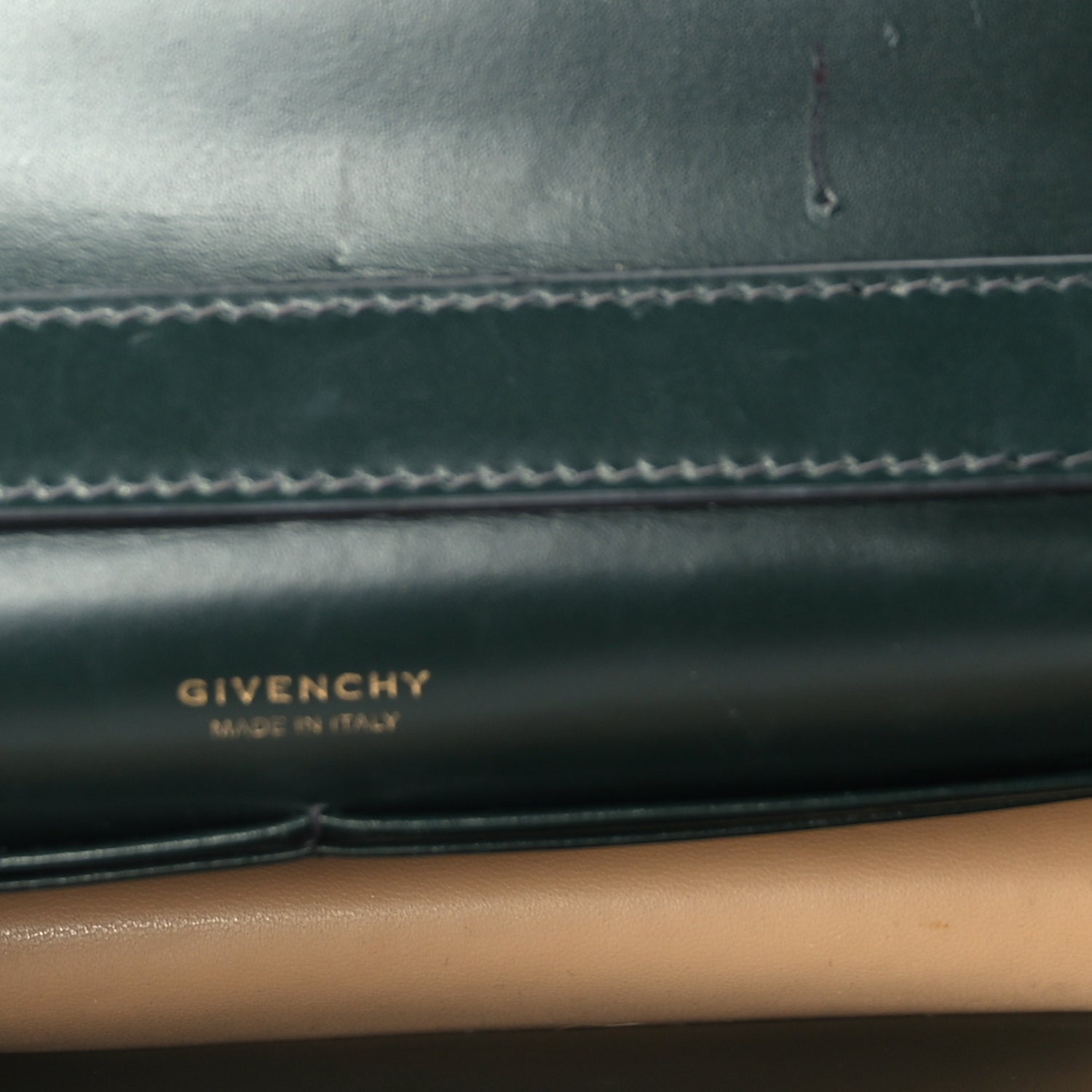 Givenchy Calfskin Small 4G Chain Shoulder Bag Green 4 of 8