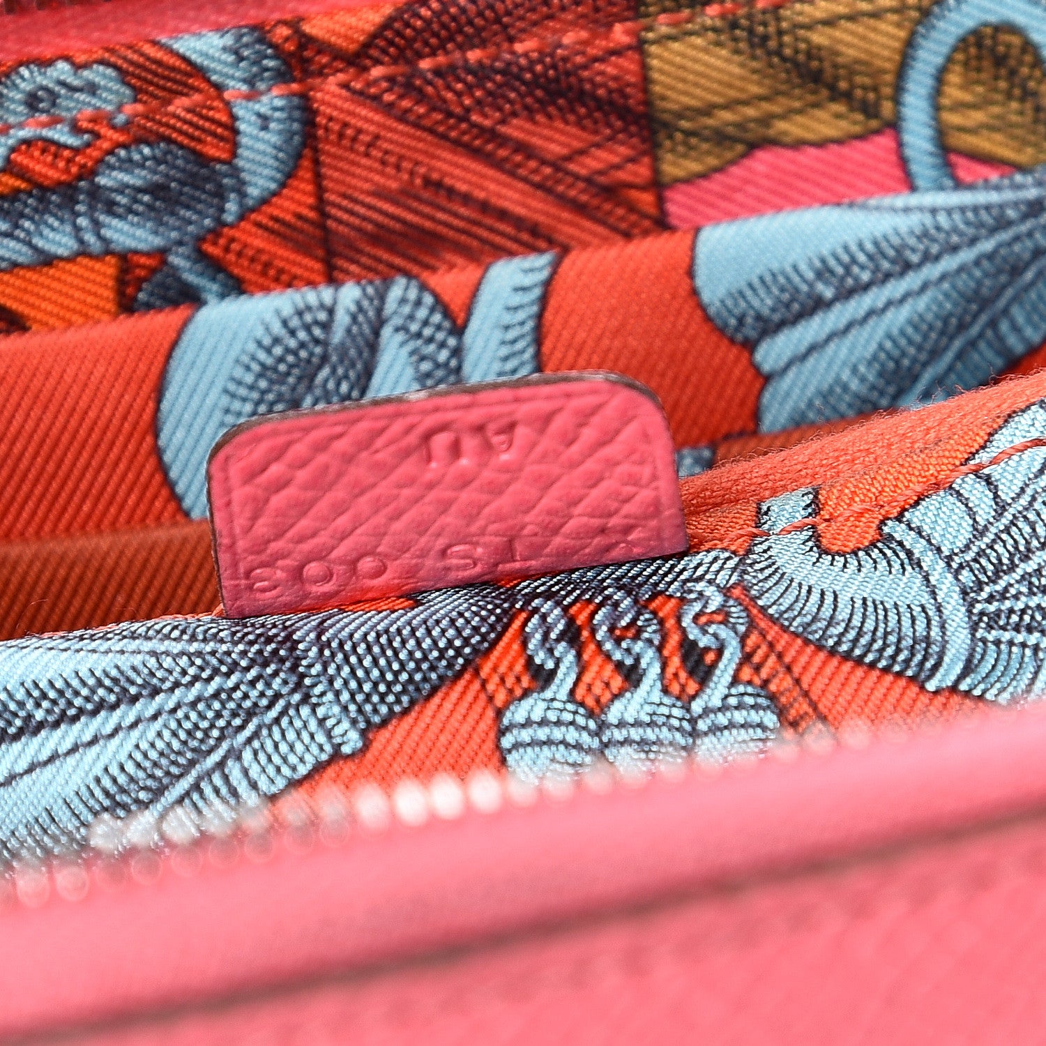 Hermes Epsom Silk'In Compact Wallet Rose Azalee 8 of 9