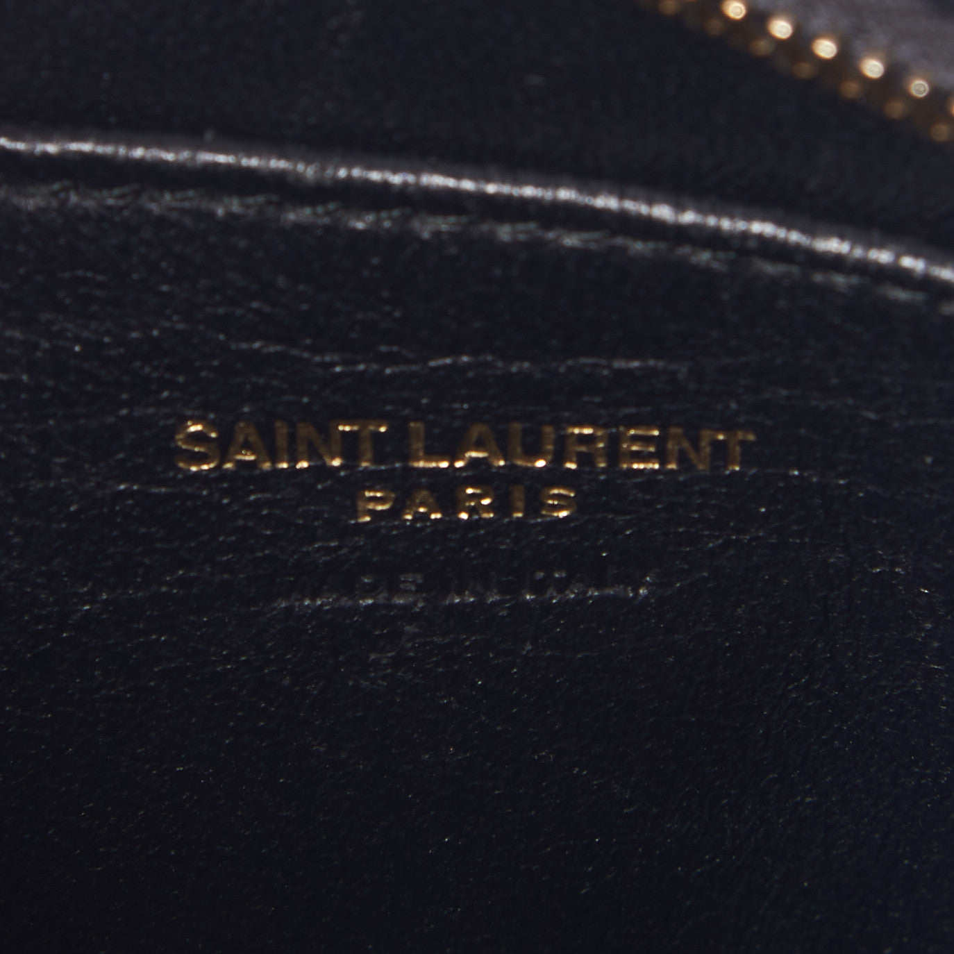 Calfskin Monogram Baby Cabas Black