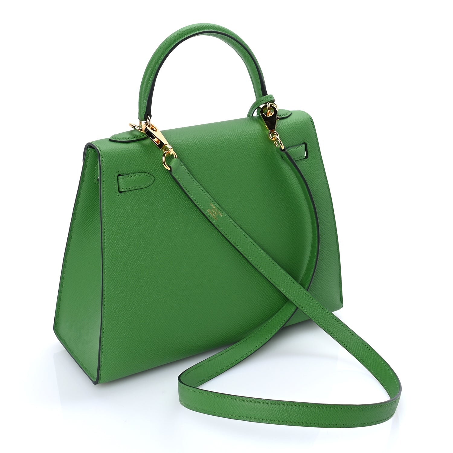 Hermes Epsom Kelly Sellier 25 Vert Yucca 3 of 7