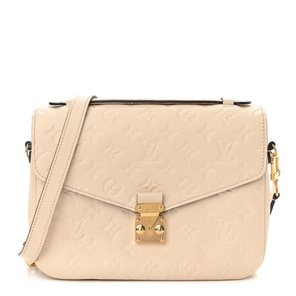 Louis Vuitton Empreinte Pochette Metis Creme 1 of 9
