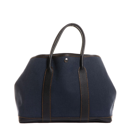 Hermes Denim Toile Negonda Garden Party Tote 36 MM 1 of 11