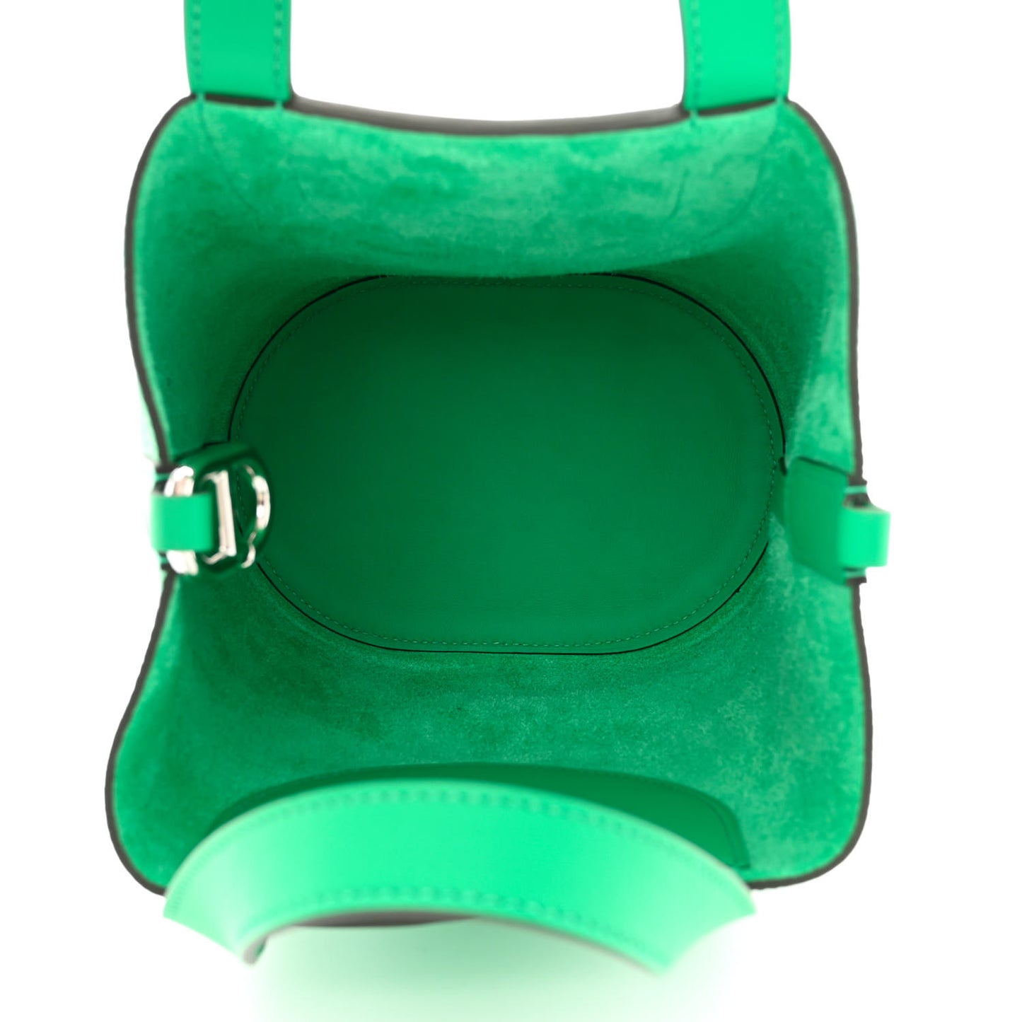 Taurillon Clemence Swift In-The-Loop 18 Bag Vert Comics