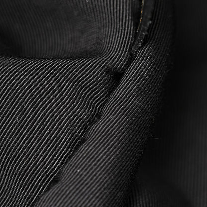 Chanel Striped Canvas CC Tote Blue White Black 11 of 19