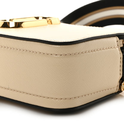 Marc Jacobs Saffiano Small Snapshot Camera Bag New Cloud White Multicolor 10 of 10