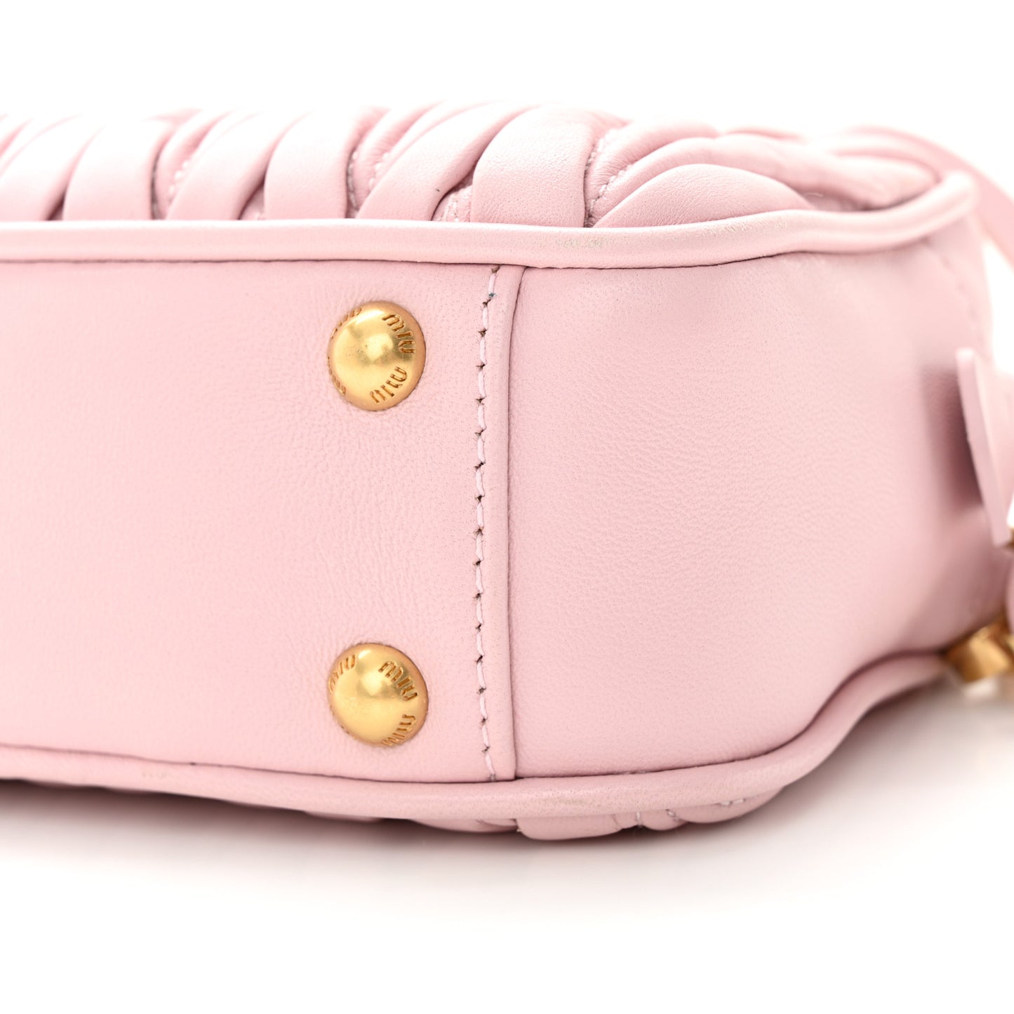 Nappa Matelasse Small Arcadie Alabastro