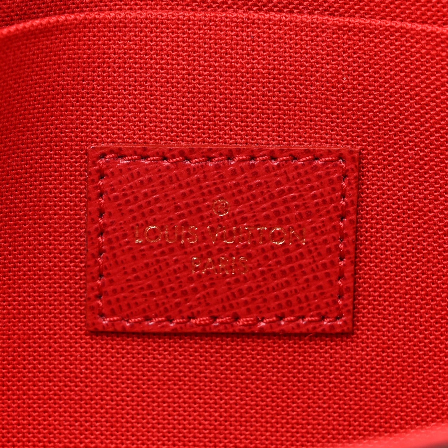 Damier Ebene Pochette Felicie Chain Wallet