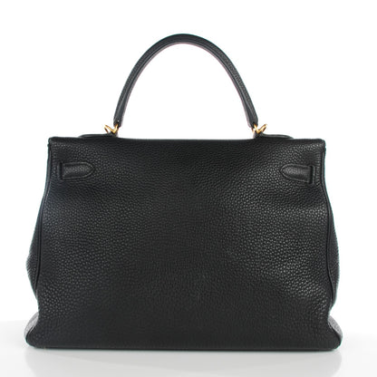 Hermes Togo Kelly Retourne 35 Black 4 of 23