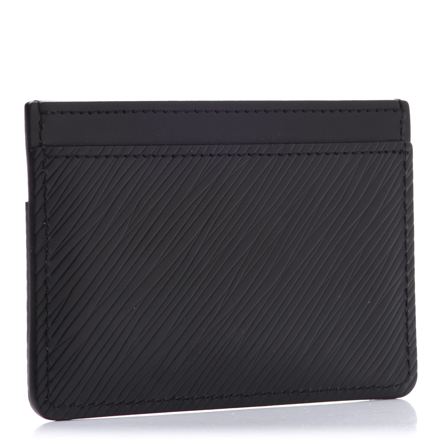 Louis Vuitton Epi Flower Remix Card Holder Black 3 of 7
