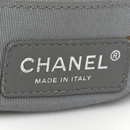 Chanel Glazed Calfskin Large Boy Flap Grey 5 of 18