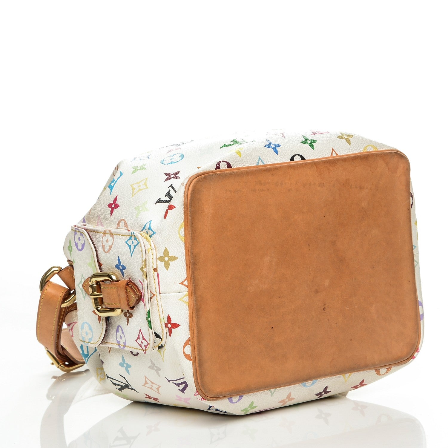 Louis Vuitton Monogram Multicolor Petit Noe White 4 of 6